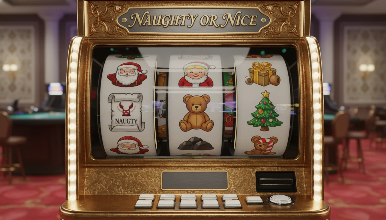 Naughty or Nice slot game with bonus feature